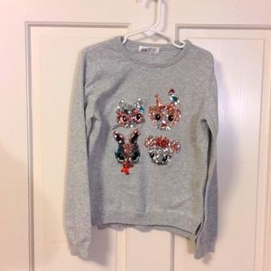 Girls Holiday Sweater